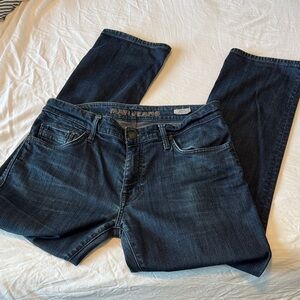 Mavi men’s Deep Indigo straight leg Jeans, 34 x 30